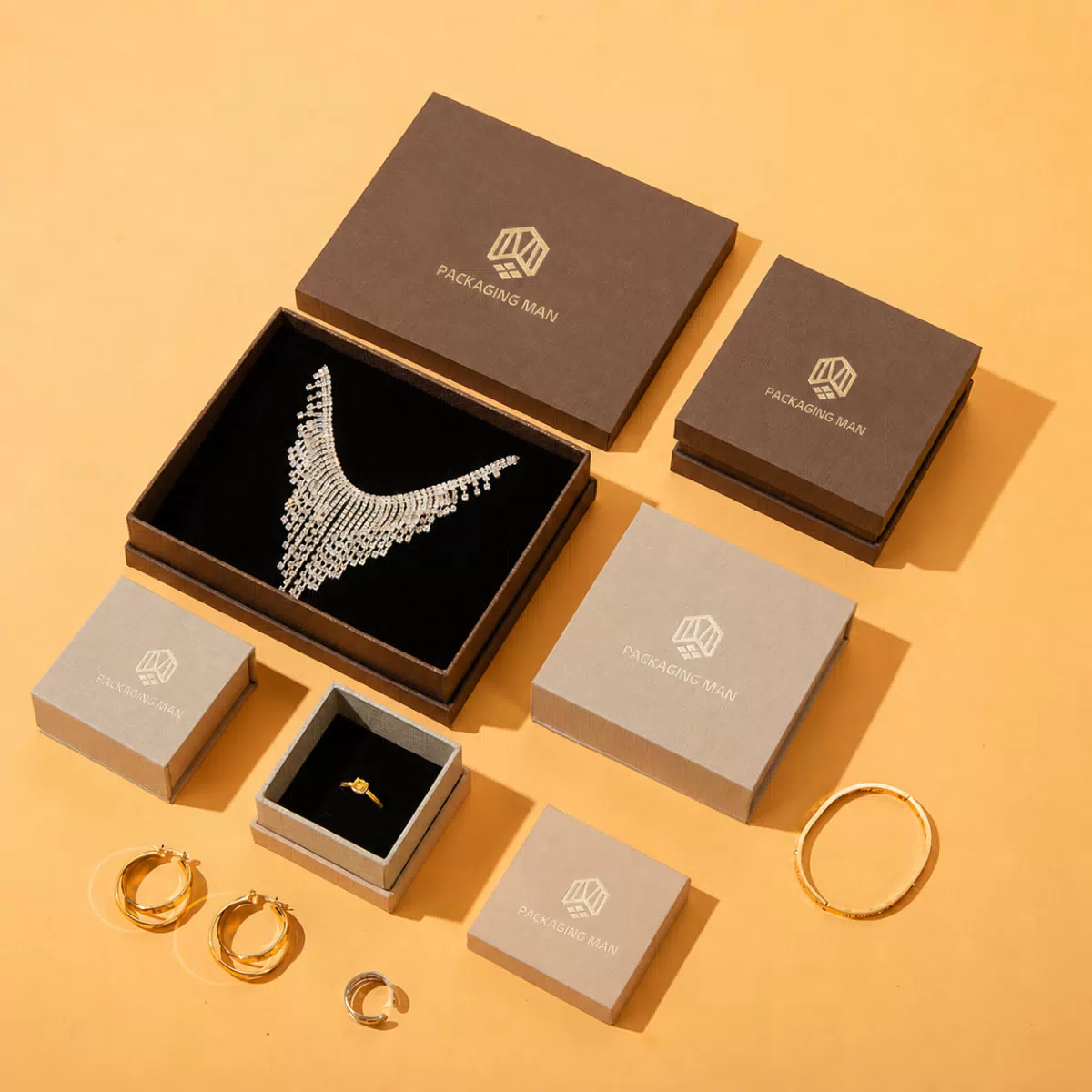 Custom Premium Gift Box Packaging Set