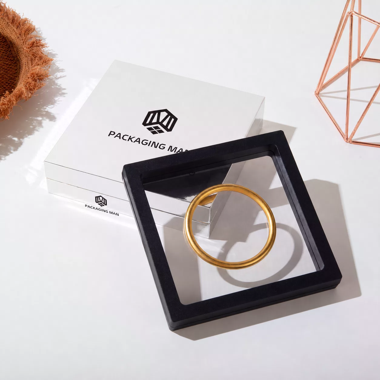 Custom Floating Display Gift Box Packaging Set